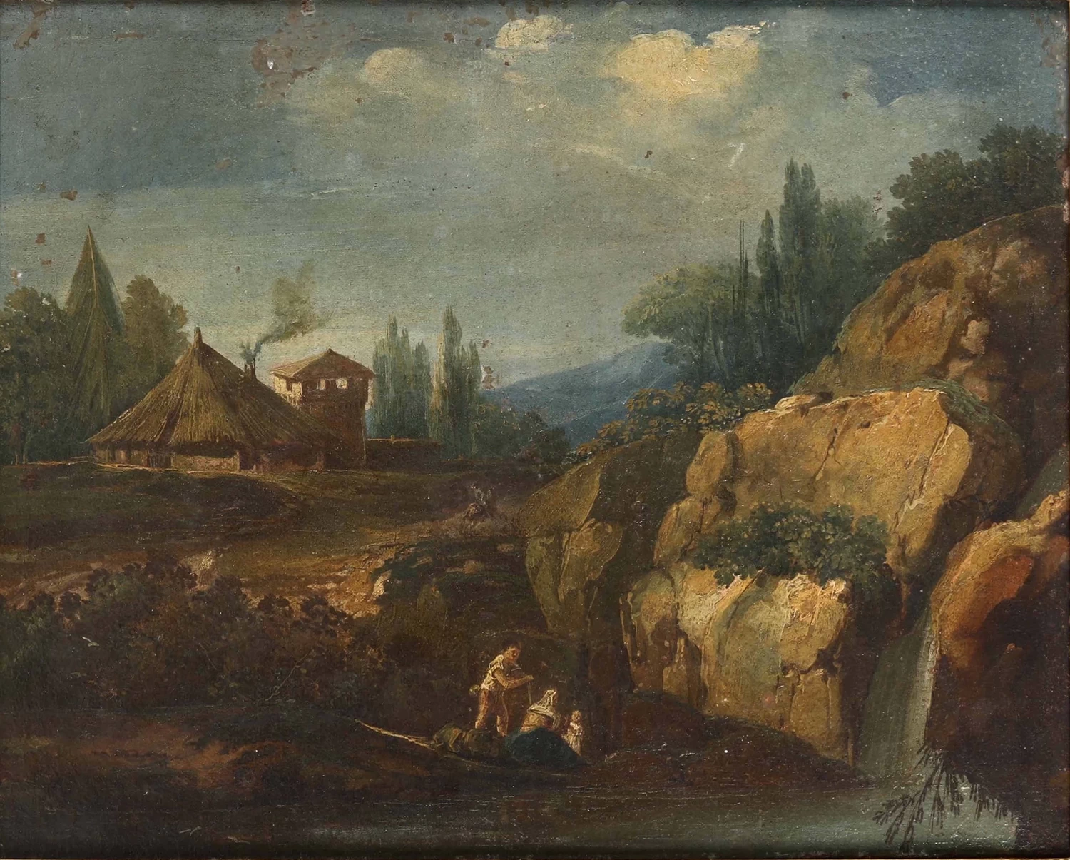 Paesaggio con figure